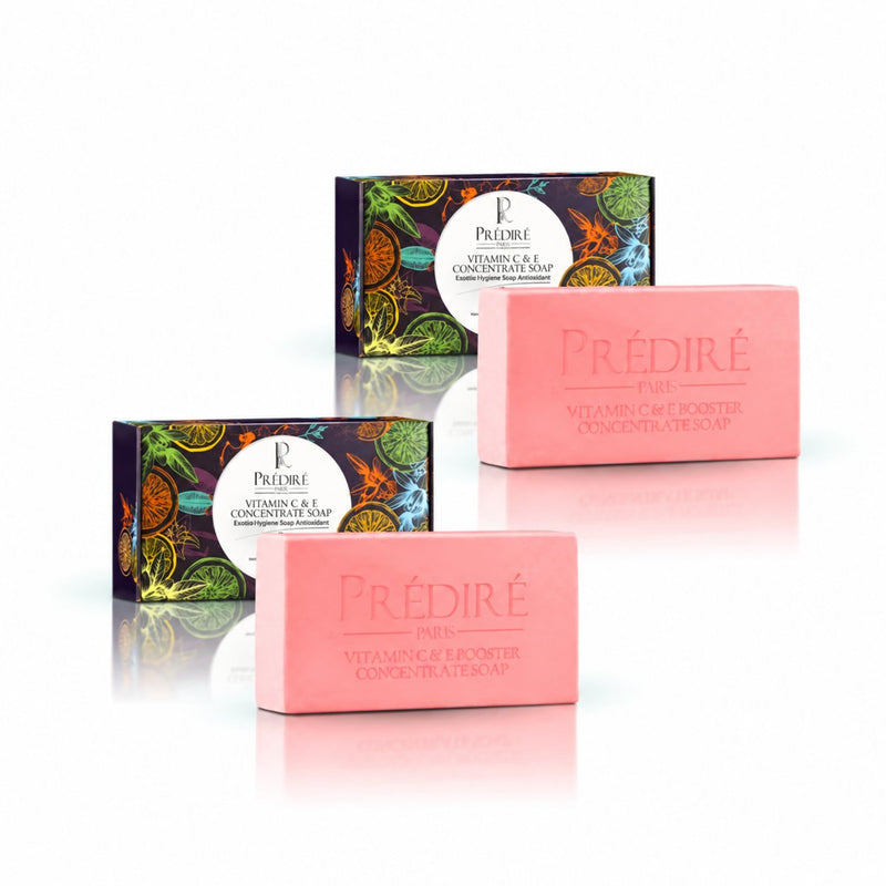 Vitamin C & E Booster Concentrate Soap | Extreme Hygiene Anti-Bacterial Soap - (2 Pack Bundle)